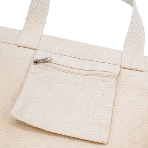 Fairtrade big shopper ecru - Billede 3